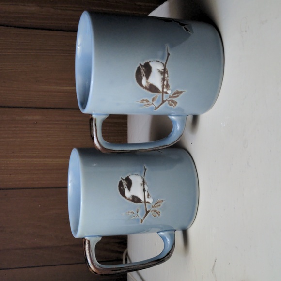 Vintage Otagiri Japan Set of 2 Bird Mugs - Picture 5 of 10